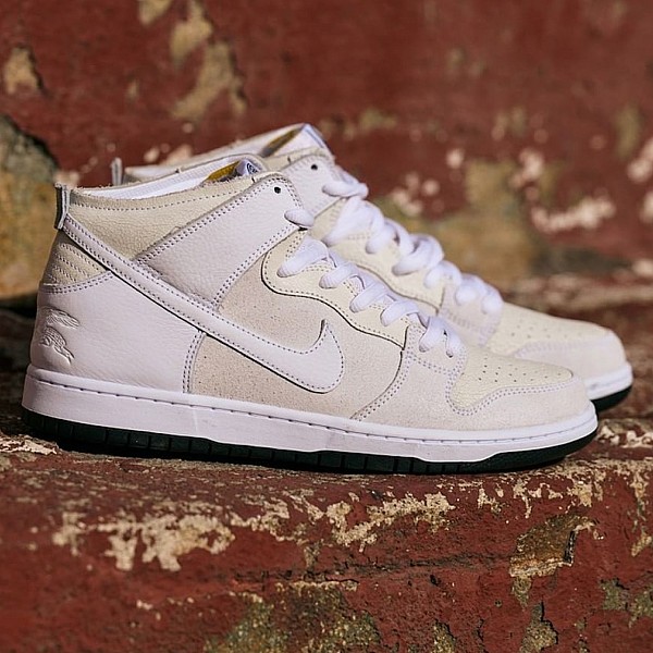 NIKE SB X ANTIHERO DUNK HIGH WHITE/WHITE-BLACK