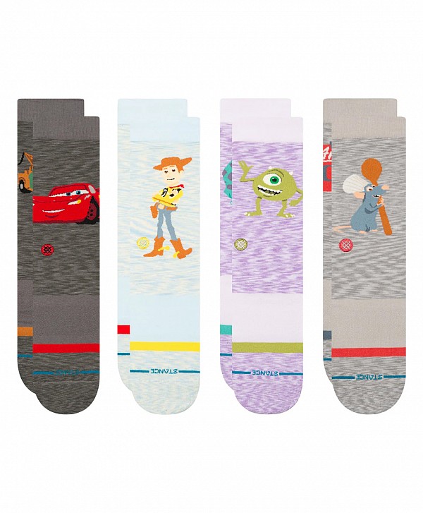 STANCE X PIXAR CREW SOCKS BOX SET MULTI