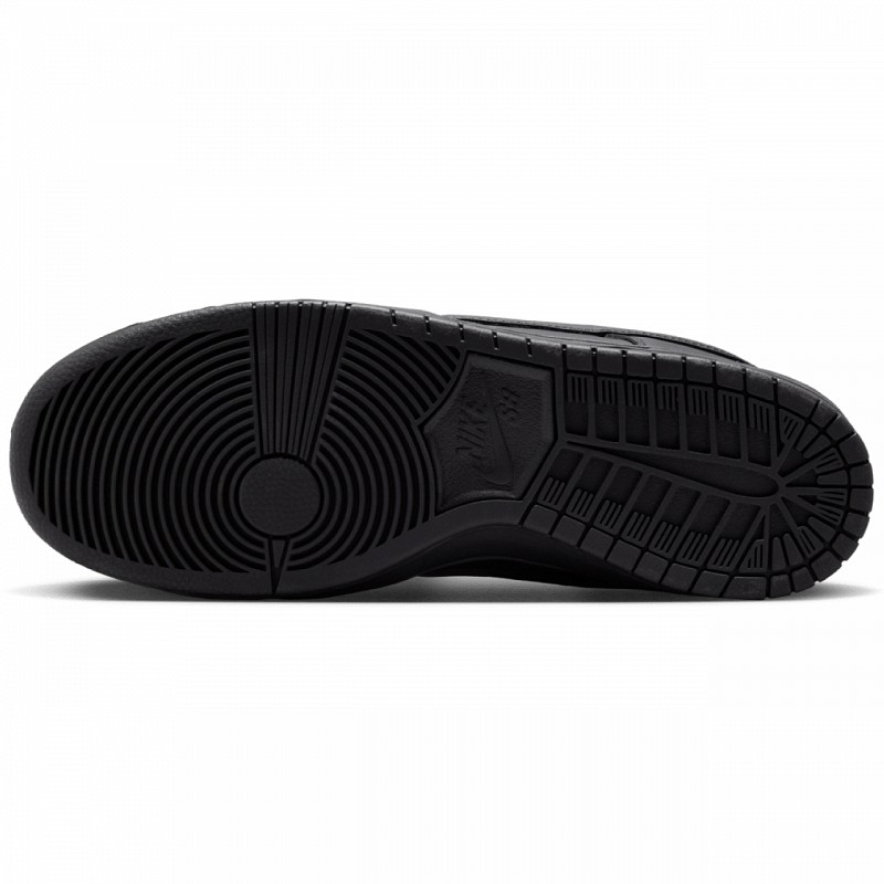 NIKE SB ORANGE LABEL DUNK LOW PRO BLACK/BLACK-BLACK-BLACK