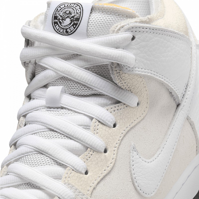 NIKE SB X ANTIHERO DUNK HIGH WHITE/WHITE-BLACK