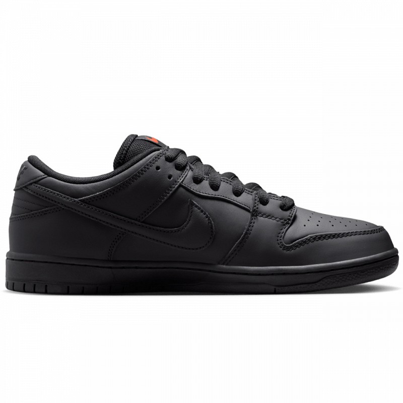 NIKE SB ORANGE LABEL DUNK LOW PRO BLACK/BLACK-BLACK-BLACK