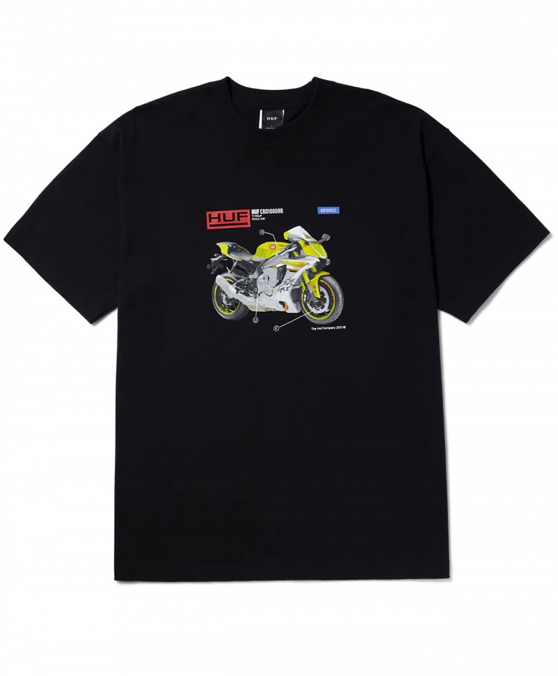 HUF 420CC TEE BLACK