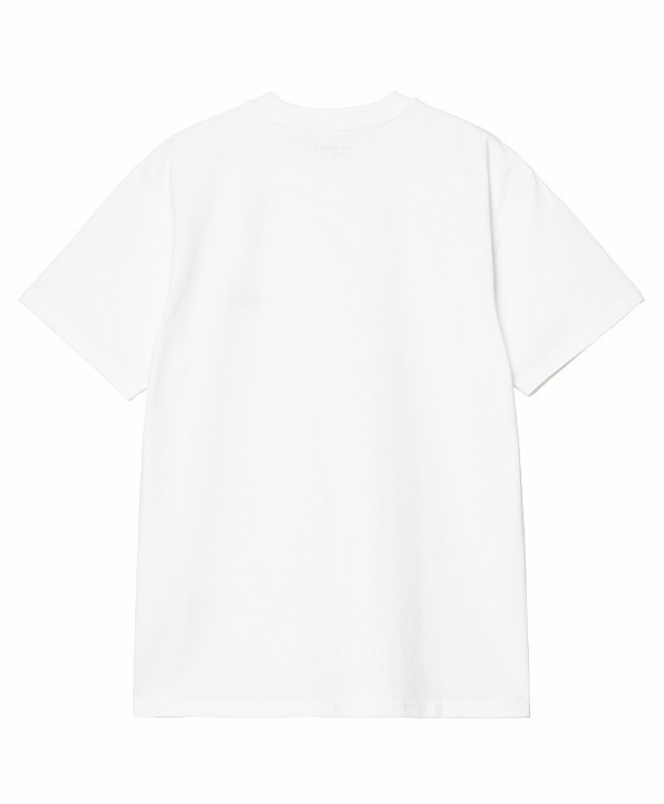 CARHARTT WIP AMERICAN SCRIPT TEE WHITE