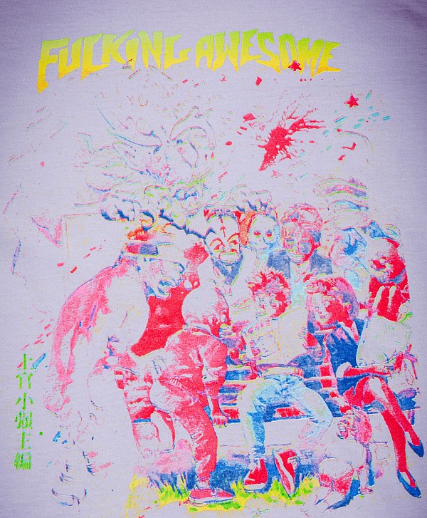 FUCKING AWESOME WRESTLER TEE ORCHID
