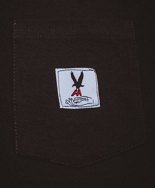 FUCKING AWESOME FA EAGLE POCKET TEE BLACK