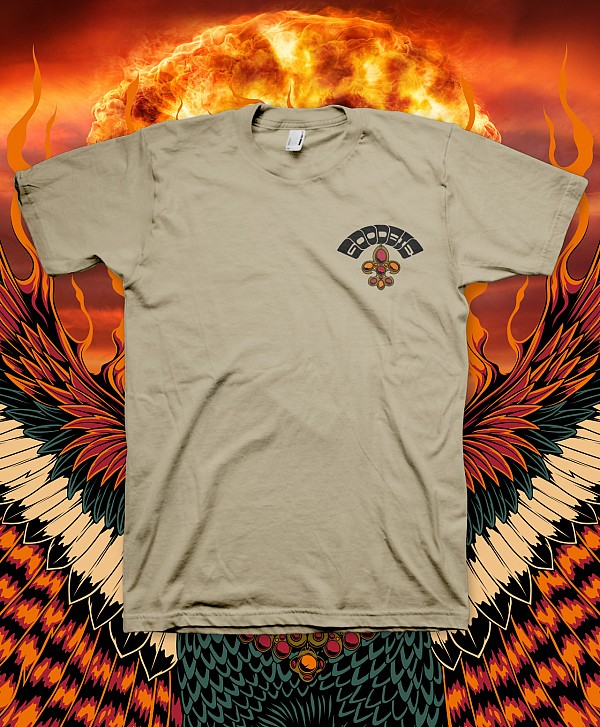 GOODBIE G.O.A.T PHOENIX TEE CREAM