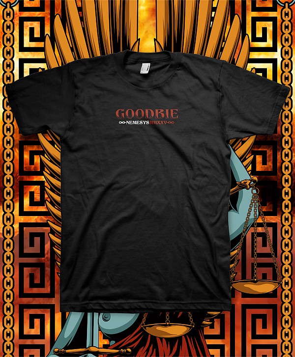 GOODBIE NEMESYS TEE BLACK