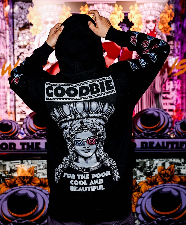 GOODBIE KARRY 3D PREMIUM HOOD BLACK