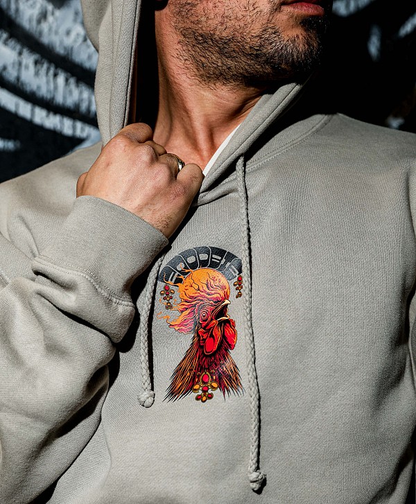 GOODBIE G.O.A.T PLAY CHICKEN PREMIUM HOOD CEMENT