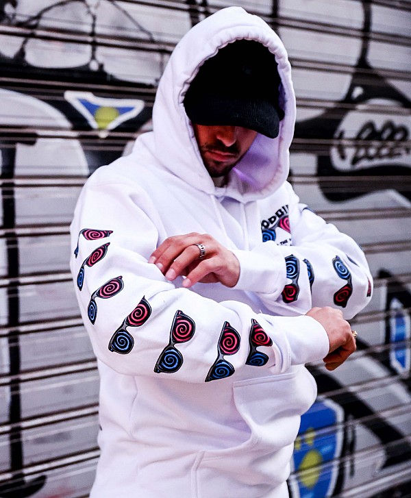 GOODBIE KARRY 3D PREMIUM HOOD WHITE