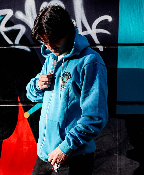 GOODBIE G.O.A.T UNIDONK ZIP HOOD ABYSS GREEN