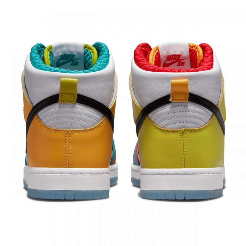 NIKE SB X FROSKATE DUNK HIGH PRO 'ALL LOVE, NO HATE' WHITE