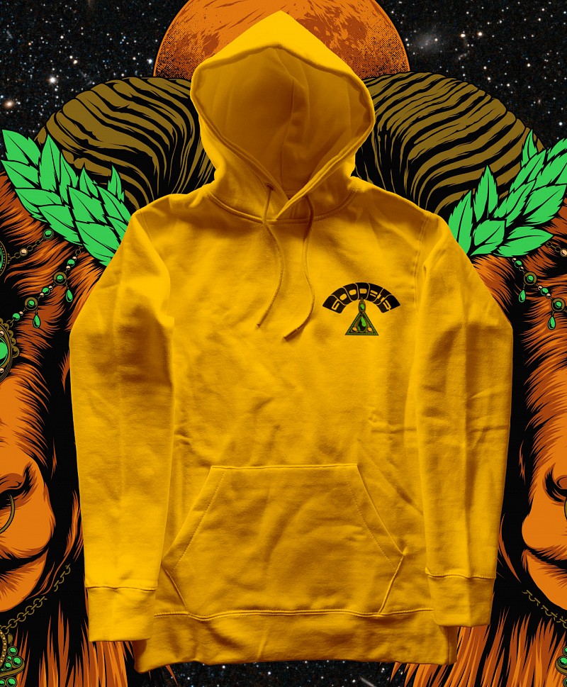 GOODBIE G.O.A.T GOAT PREMIUM HOOD GOLD