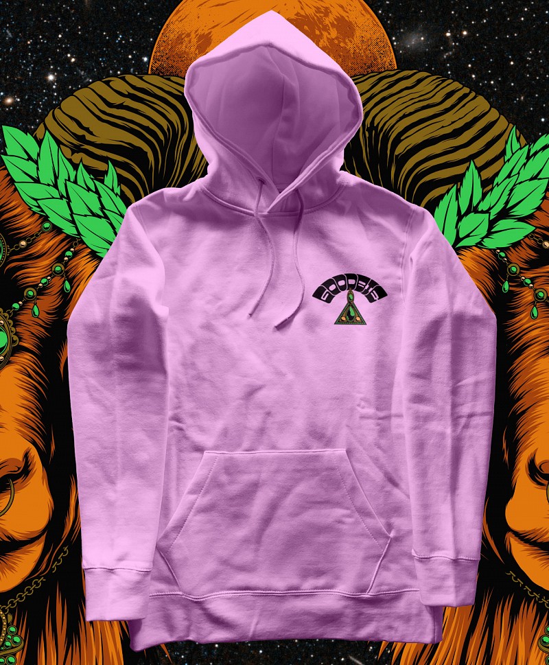 GOODBIE G.O.A.T GOAT PREMIUM HOOD PINK