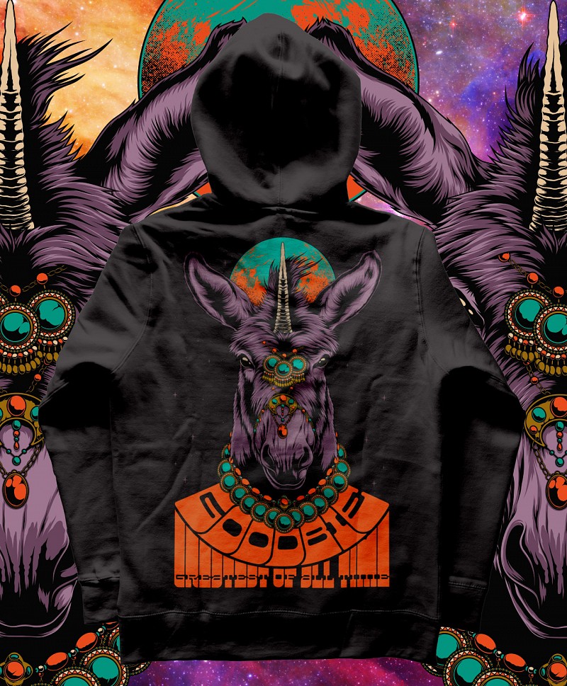 GOODBIE G.O.A.T UNIDONK PREMIUM HOOD BLACK