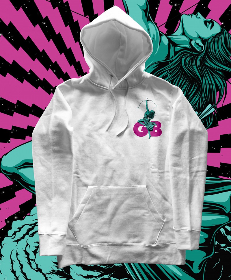 GOODBIE WAR GAMES NUCLEAR ARCHERY PREMIUM HOOD WHITE
