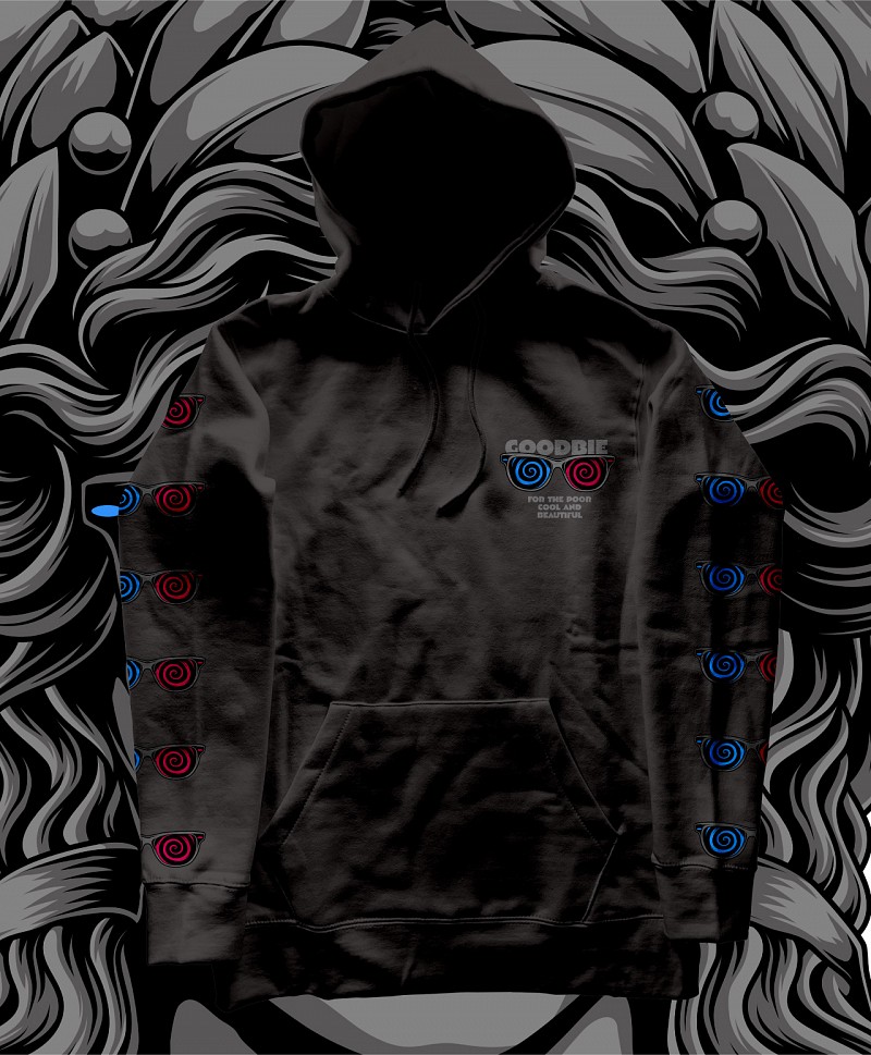 GOODBIE KARRY 3D PREMIUM HOOD BLACK