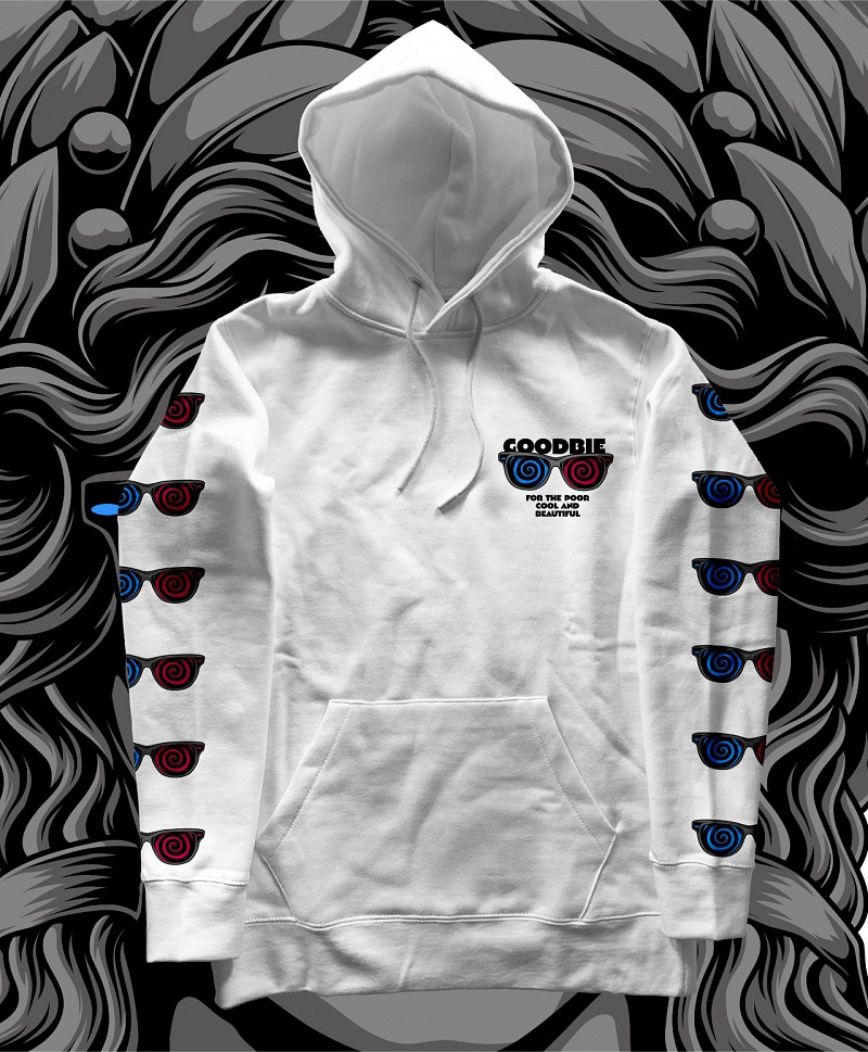 GOODBIE KARRY 3D PREMIUM HOOD WHITE