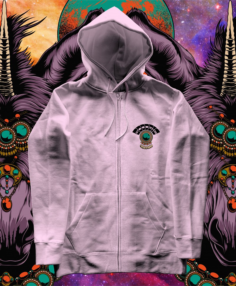 GOODBIE G.O.A.T UNIDONK PREMIUM ZIP HOOD PINK