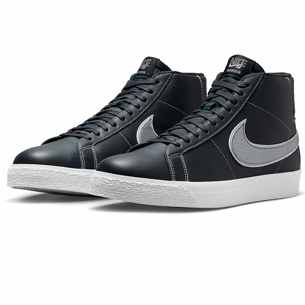 NIKE SB X MASON SILVA BLAZER MID BLACKENDED BLUE/WOLF GREY-BLACKENDED BLUE