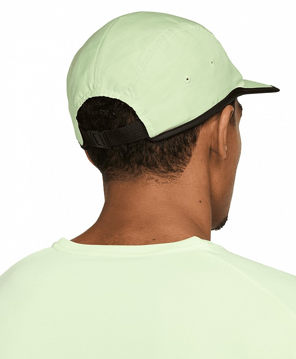 NIKE DRI-FIT FLY UNSTRUCTURED SWOOSH CAP BARELY VOLT/BLACK/VOLT
