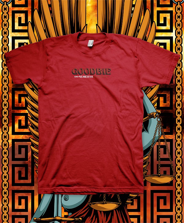 GOODBIE NEMESYS TEE CRANBERRY