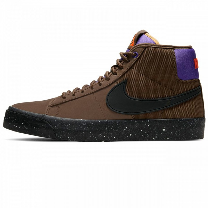 NIKE SB BLAZER MID PRO GT ACG TRAILS END BROWN/BLACK-PRISM VIOLET