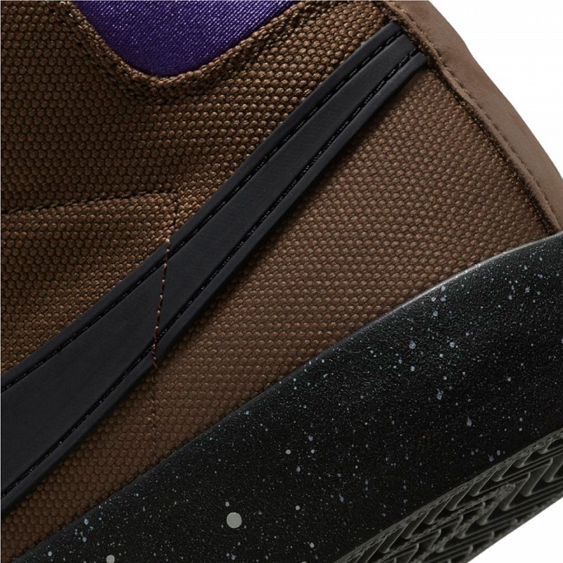 NIKE SB BLAZER MID PRO GT ACG TRAILS END BROWN/BLACK-PRISM VIOLET