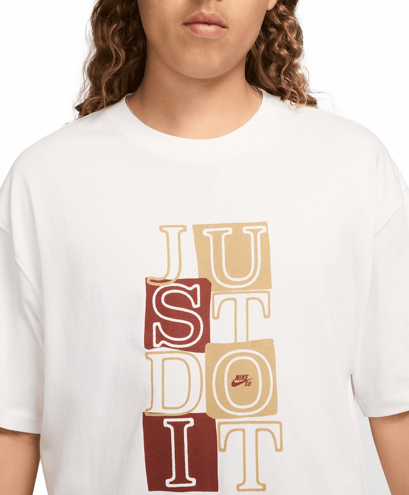 NIKE SB MAX 90 REMAKE JDI TEE SUMMIT WHITE