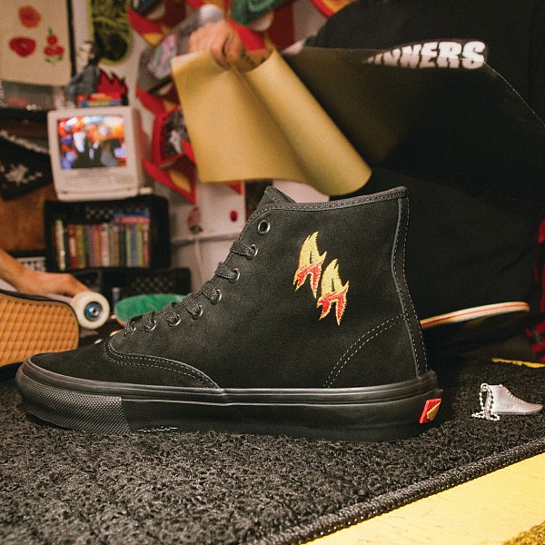 VANS X ANDREW ALLEN SKATE AUTHENTIC HIGH BLACKOUT