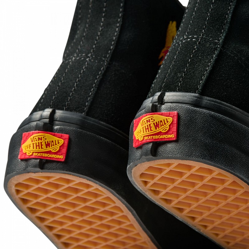 VANS X ANDREW ALLEN SKATE AUTHENTIC HIGH BLACKOUT
