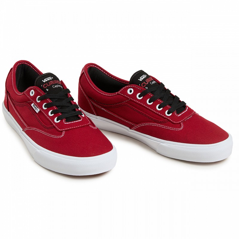 VANS SKATE CURREN CAPLES RED/WHITE