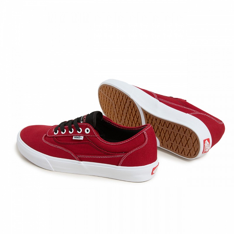 VANS SKATE CURREN CAPLES RED/WHITE
