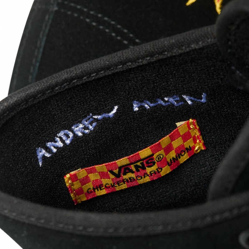 VANS X ANDREW ALLEN SKATE AUTHENTIC HIGH BLACKOUT