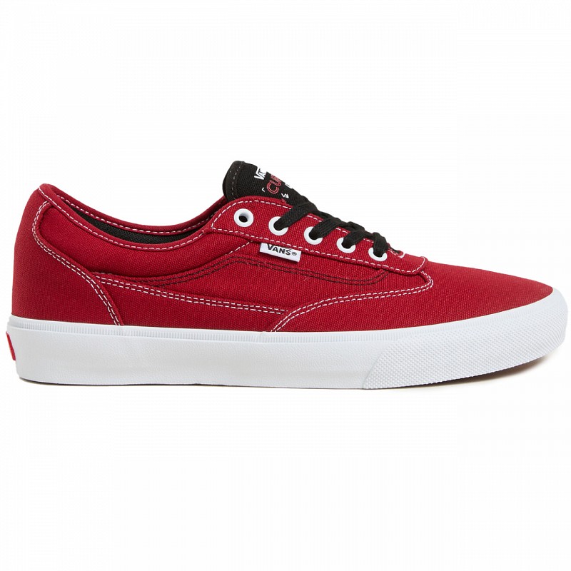 VANS SKATE CURREN CAPLES RED/WHITE