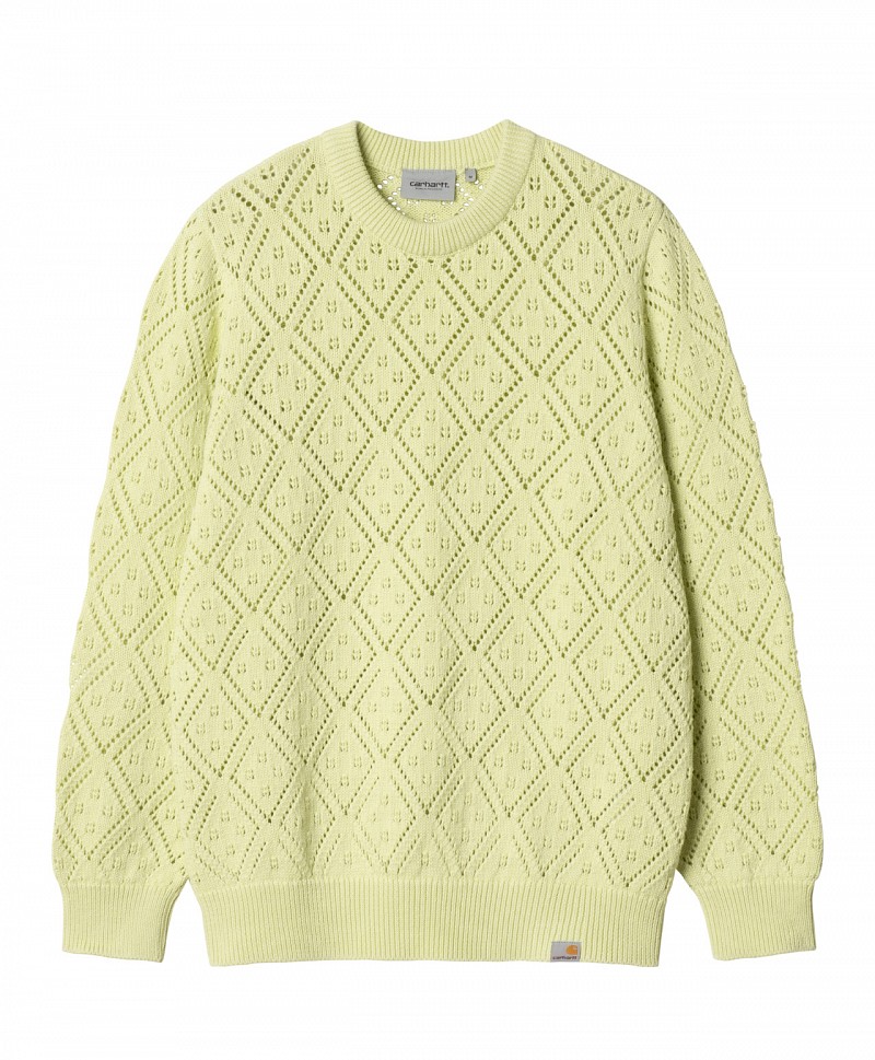 CARHARTT WIP KALEY SWEATER AIR GREEN