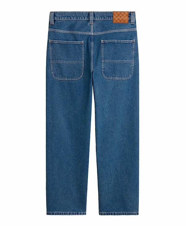 VANS SKATE CHECK DENIM PANTS VINTAGE INDIGO