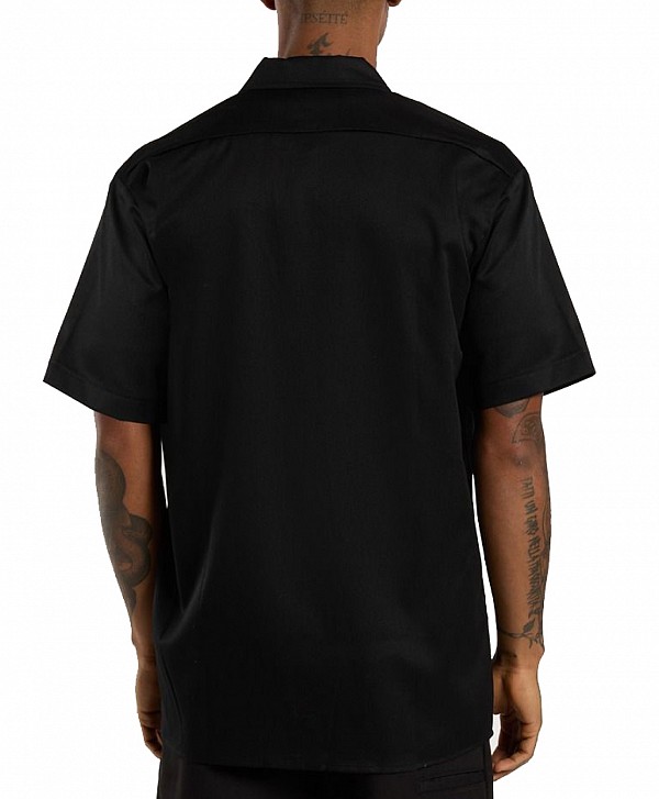 DICKIES SHORT SLEEVE WORK SHIRT BLACK