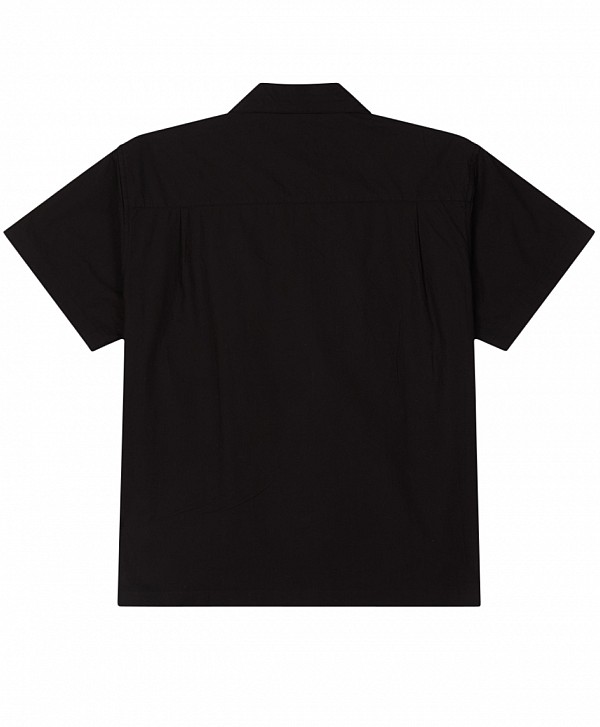 OBEY BEAU WOVEN SHIRT BLACK MULTI