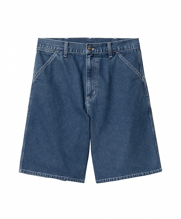 CARHARTT WIP SIMPLE SHORT BLUE STONE WASHED