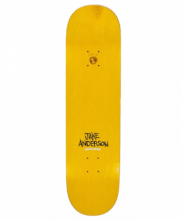 FUCKING AWESOME JAKE ANDERSON - BIBLICAL TECHNOLOGY SKATE DECK MULTI