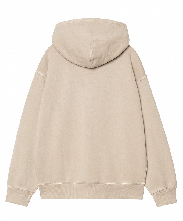 CARHARTT WIP NELSON HOOD FLEUR DE SEL GARMENT DYED