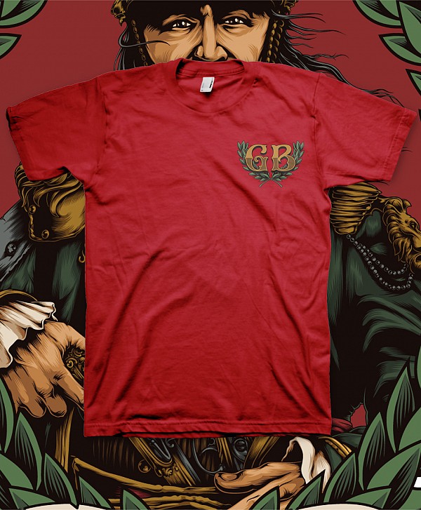 GOODBIE LOCAL HEROES THEO TEE CRANBERRY