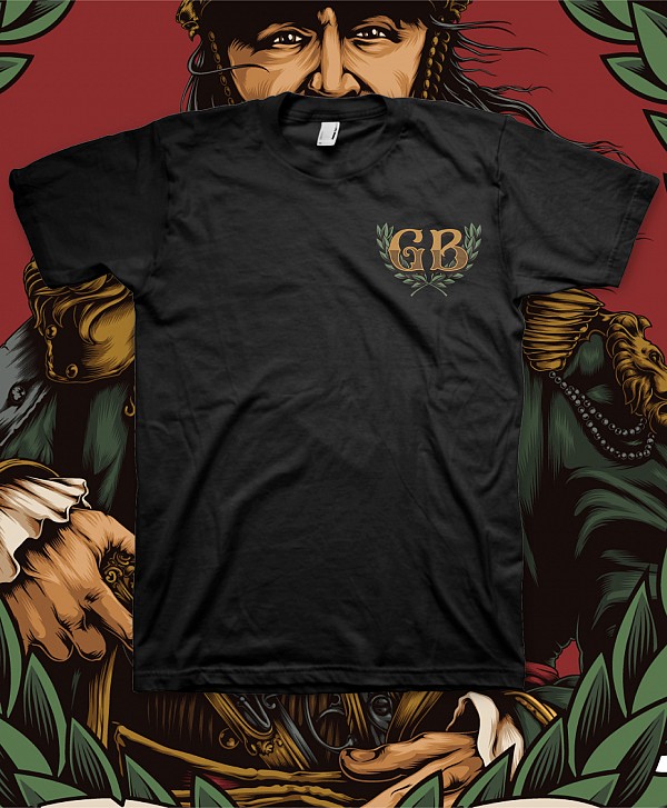GOODBIE LOCAL HEROES THEO TEE BLACK