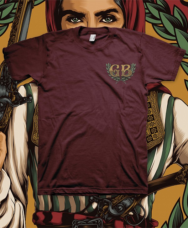GOODBIE LOCAL HEROES BOUBOU TEE TRUFFLE