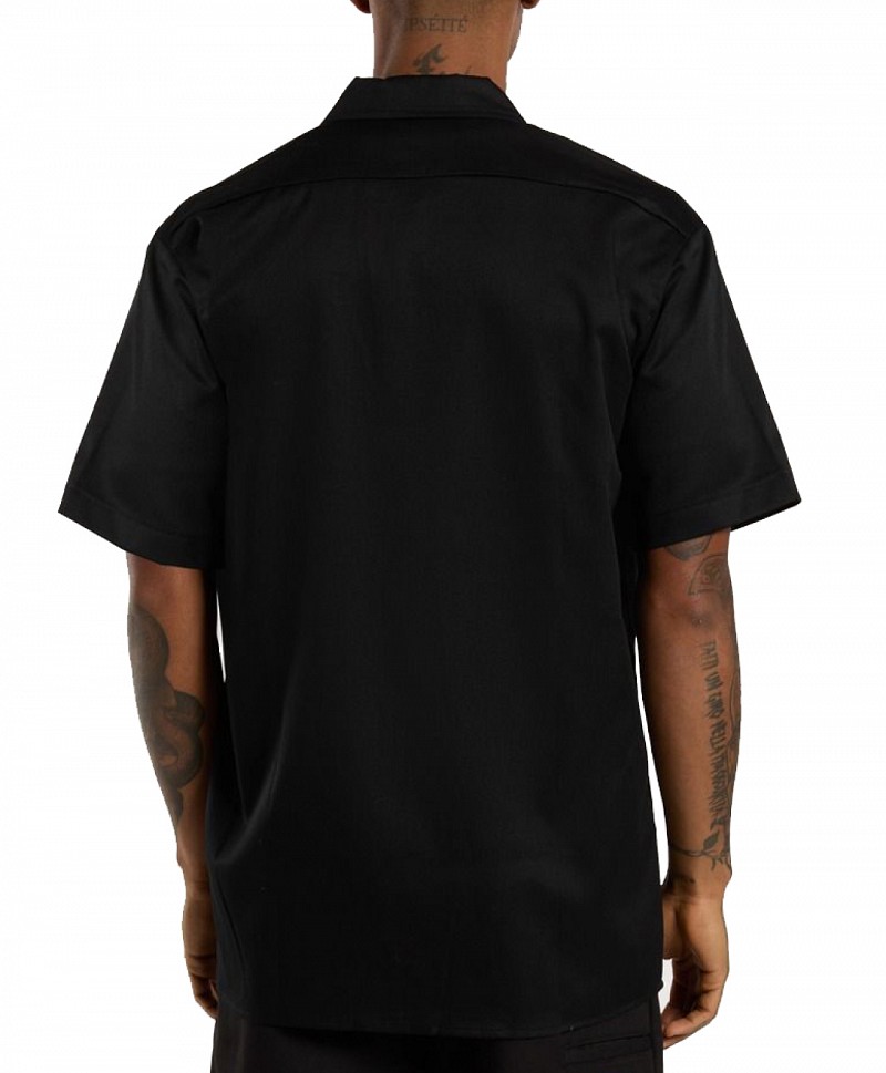 DICKIES SHORT SLEEVE WORK SHIRT BLACK