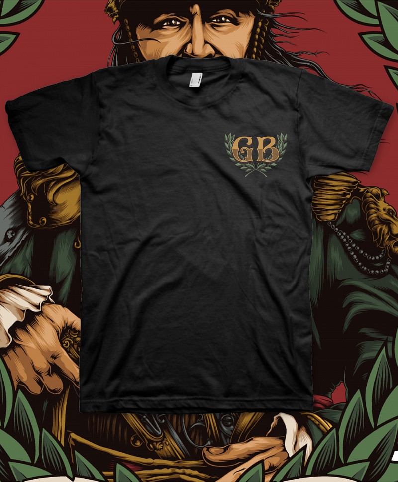 GOODBIE LOCAL HEROES THEO TEE BLACK