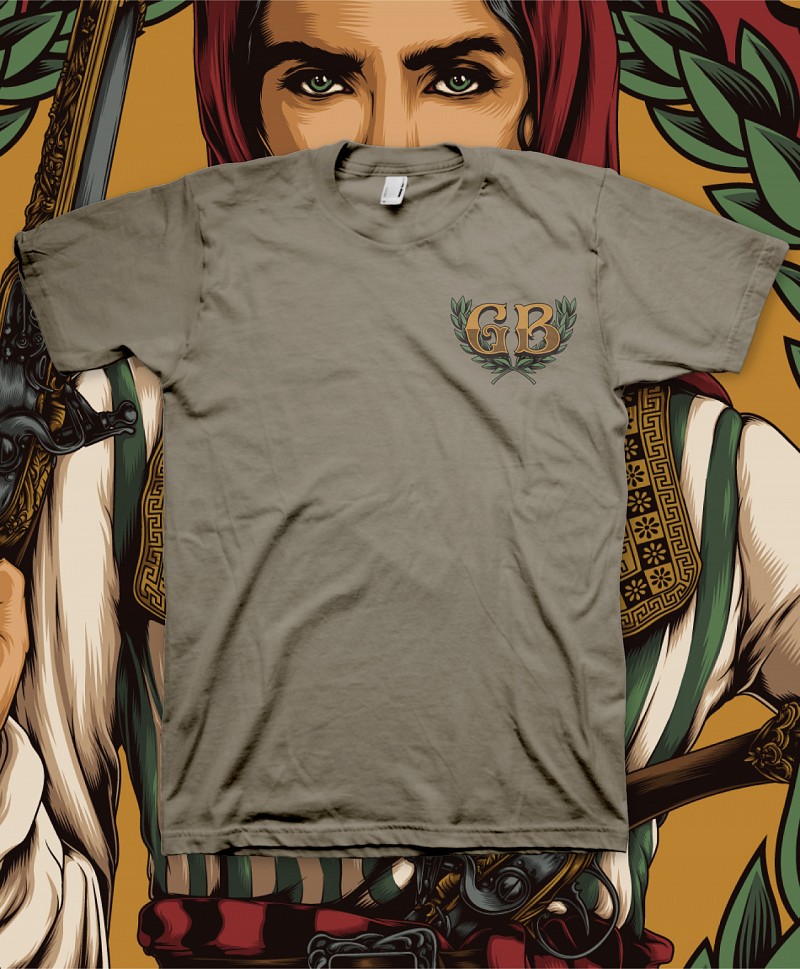 GOODBIE LOCAL HEROES BOUBOU TEE LIEUTENANT