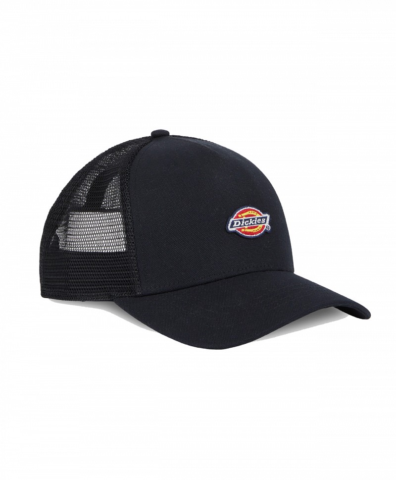 DICKIES HANSTON TRUCKER HAT BLACK