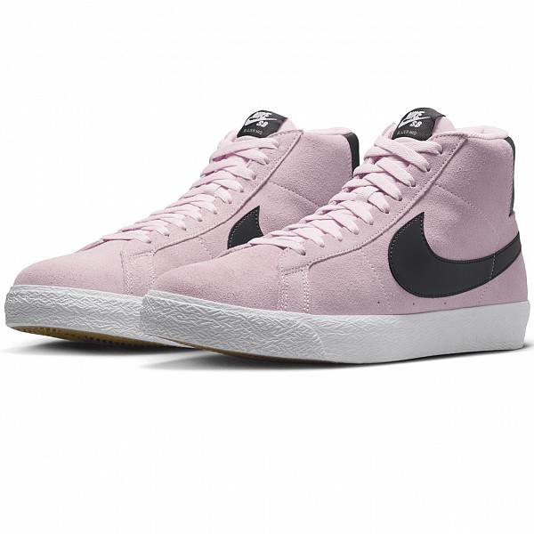 NIKE SB BLAZER MID PINK FOAM/ANTHRACITE-WHITE-GUM YELLOW